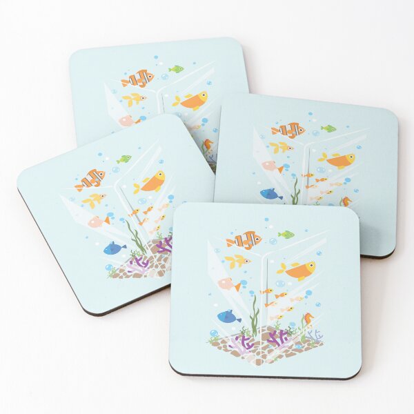 Item preview, Hand-drawn Digital Art. Fun Aquarium designed and sold by DigiPicStock.