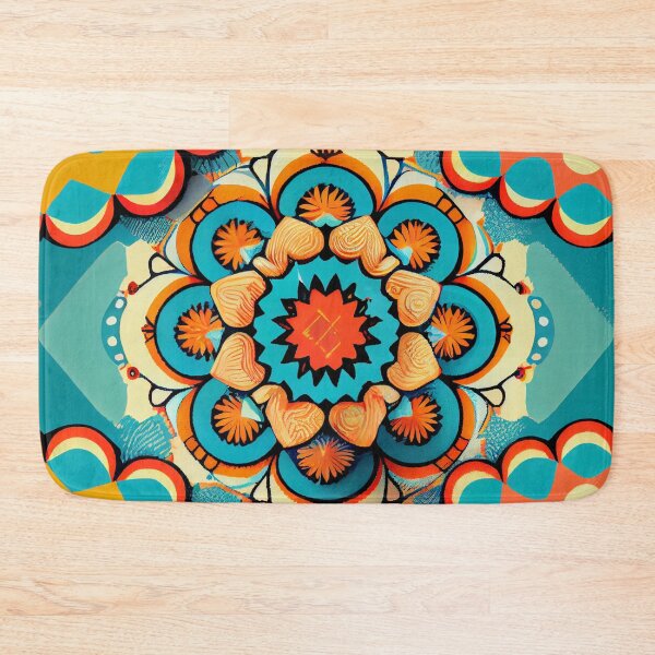 Item preview, Saturated Irregular Happy Bohemian Pattern Digital Painting designed and sold by CodeAndColors.