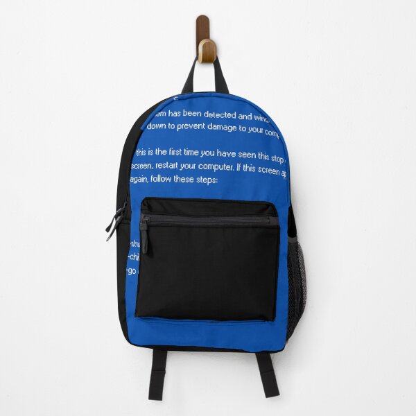 Item preview, Windows blue screen Error sign funny designed and sold by BigBasement.