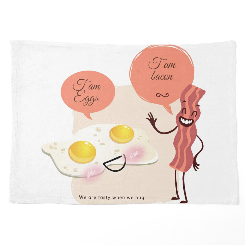 Breakfast & Brunch Party Supplies Sunnyside Eggs and Bacon Paper