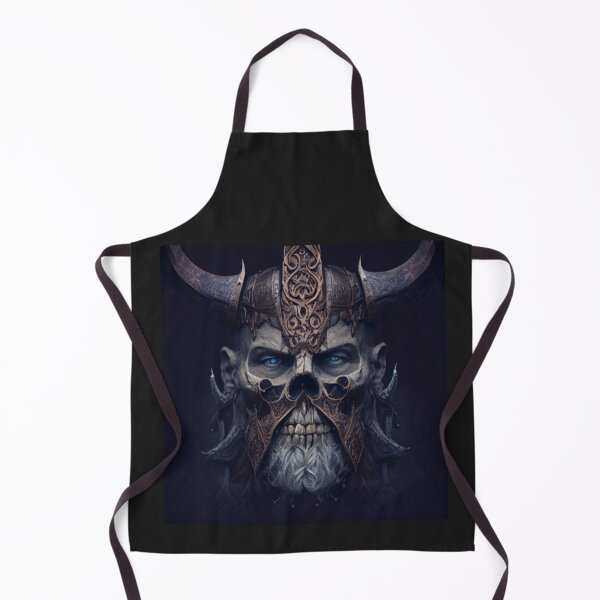 Item preview, Viking skull face designed and sold by MaryAnn84.