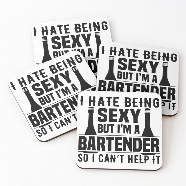 Item preview, I hate being sexy but I'm a bartender so I can't help it designed and sold by HubbUK.