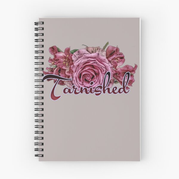 Item preview, tarnished pink rose bouquet for the anti-Valentine | grey gray pink designed and sold by DigitalEurydice.