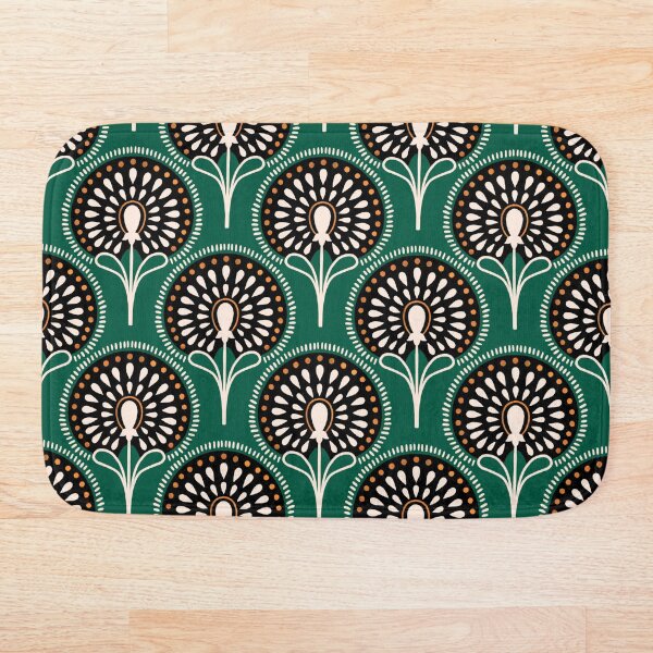 Item preview, Art Deco Dandelion on Green designed and sold by DeKoro.