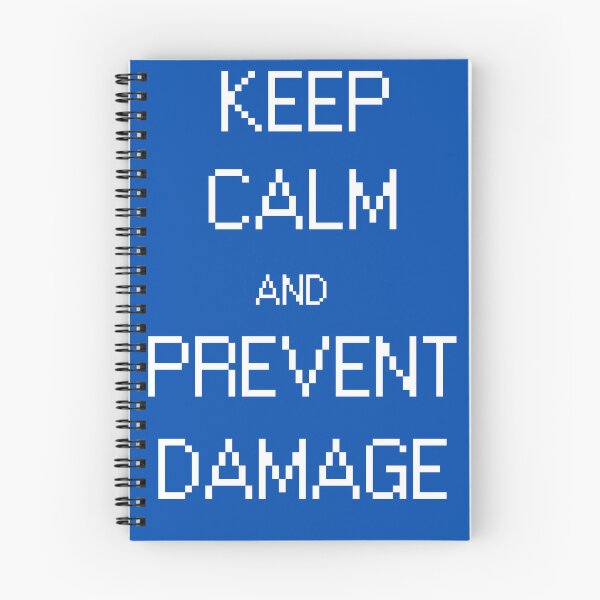 Item preview, Keep calm and prevent damage designed and sold by BigBasement.