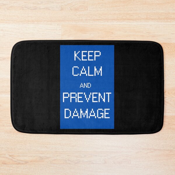 Item preview, Keep calm and prevent damage designed and sold by BigBasement.