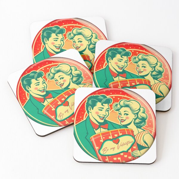 Item preview, Be my Valentine retro designed and sold by taggink.