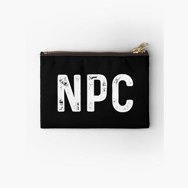 Item preview, NPC Funny Gamer Nerd Non Player Character Meme designed and sold by cimibaka25.