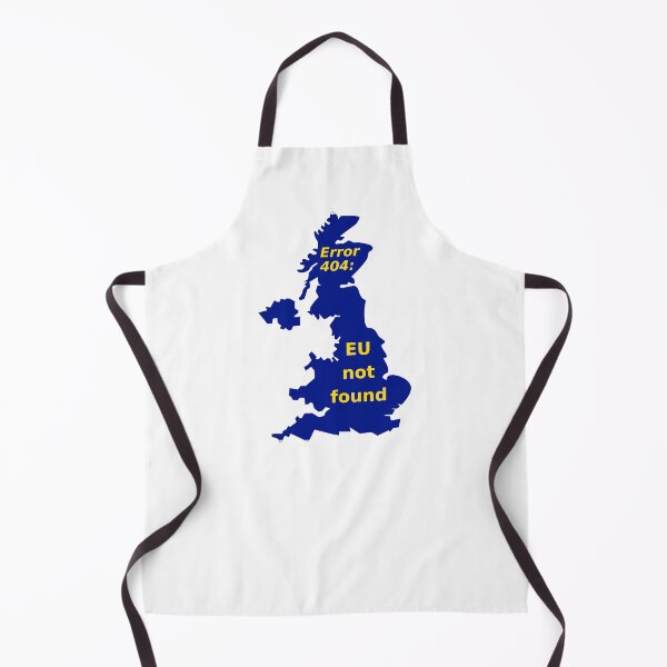 Item preview, UK Brexit, Error 404: EU not found (for dark background) designed and sold by Jeeb-Arts.