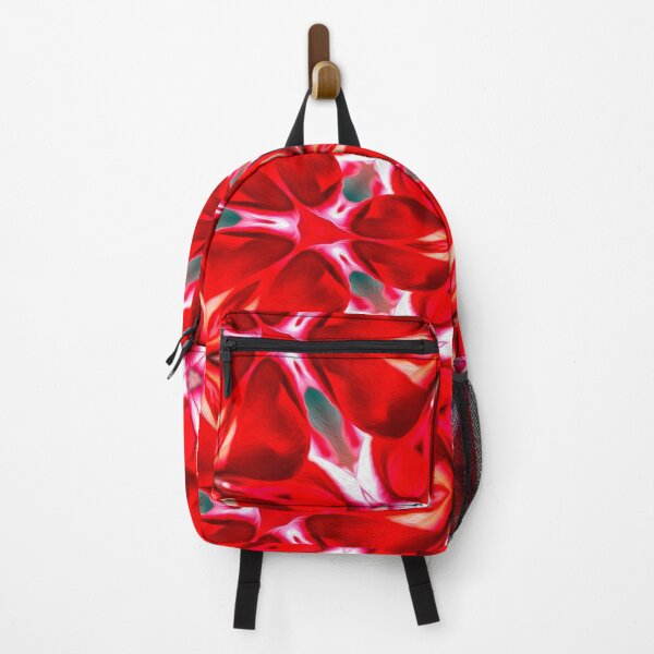Item preview, Red Flower Plumeria Pattern designed and sold by Patternflower.