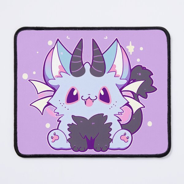Item preview, kawaii demon cat Mikazuki ミカヅキ designed and sold by kamionari.