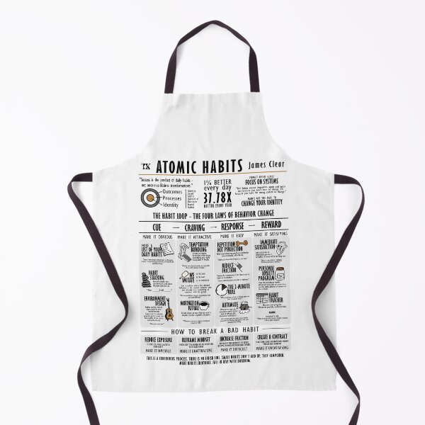 Item preview, Visual Book Atomic Habits (James Clear) designed and sold by TKsuited.