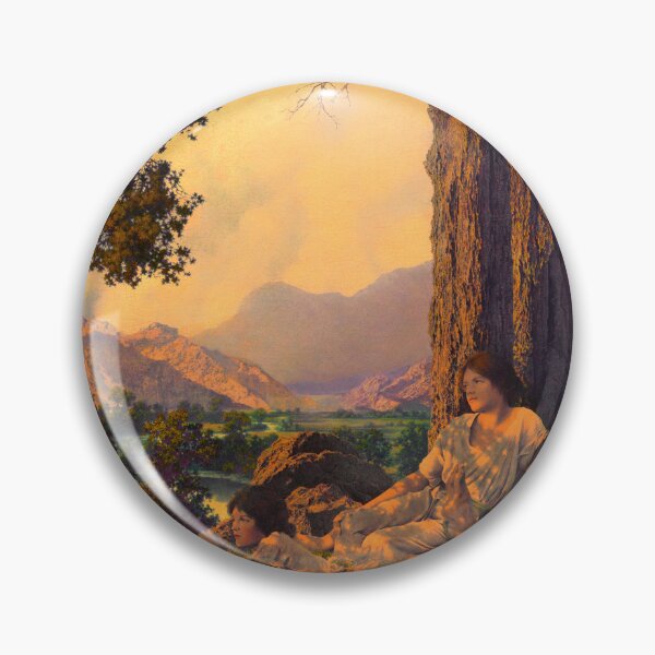 Item preview, Maxfield Parrish. Girls in a Landscape. designed and sold by likiska.