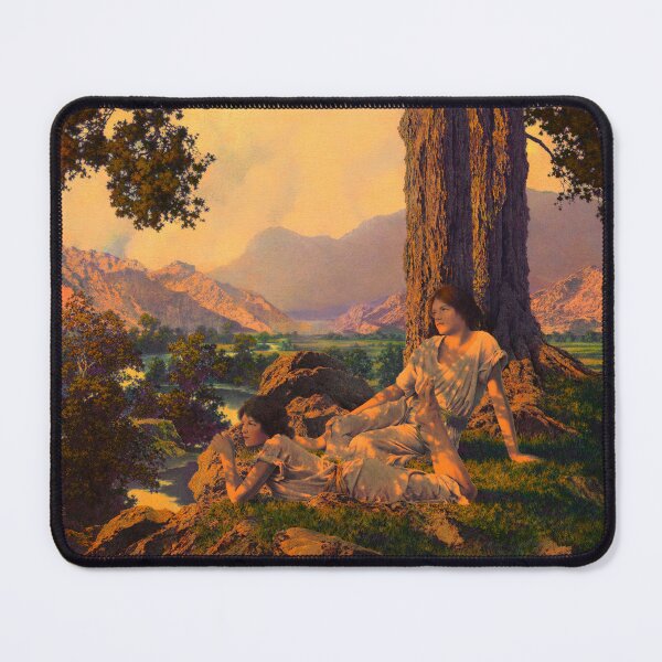 Item preview, Maxfield Parrish. Girls in a Landscape. designed and sold by likiska.