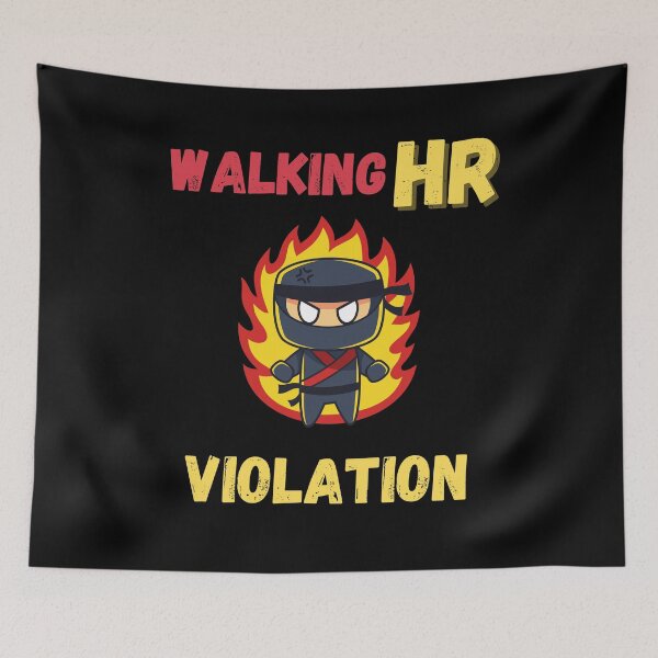 Item preview, Walking Hr Violation designed and sold by Cr4ftyCreations.