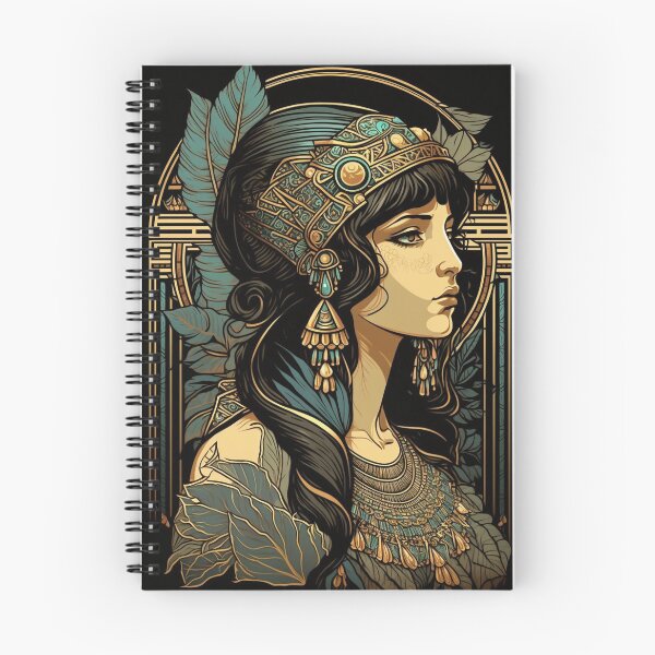 Item preview, Queen Cleopatra - Art Nouveau designed and sold by ArtNouveauChic.