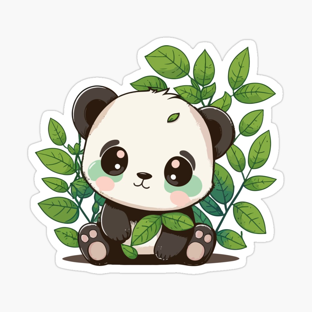 Cute panda, Panda artwork, Kawaii panda