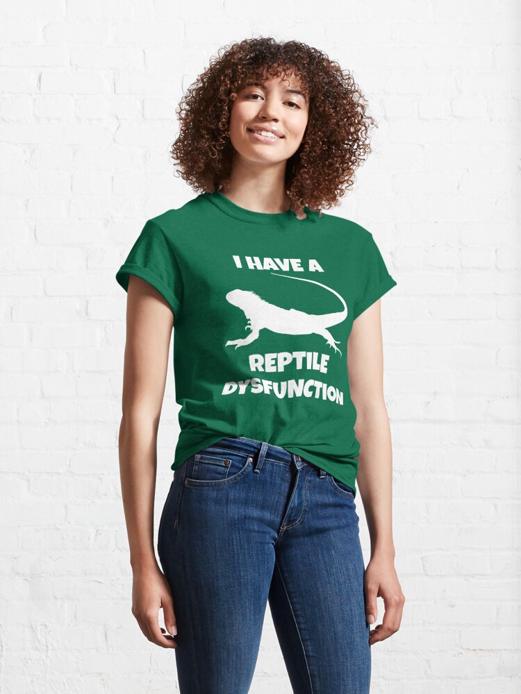 reptile dysfunction shirt