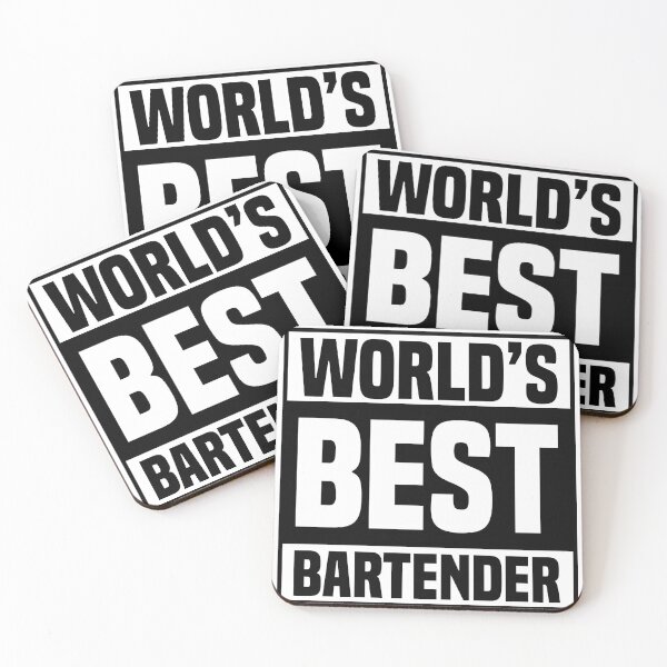 Item preview, World's best bartender designed and sold by HubbUK.