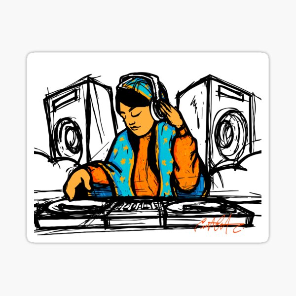 DJ Tonantzin Sticker