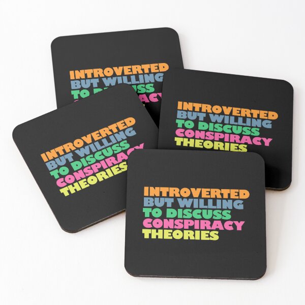 Item preview, Introverted but willing to discuss conspiracy theories designed and sold by Giovanni-c.