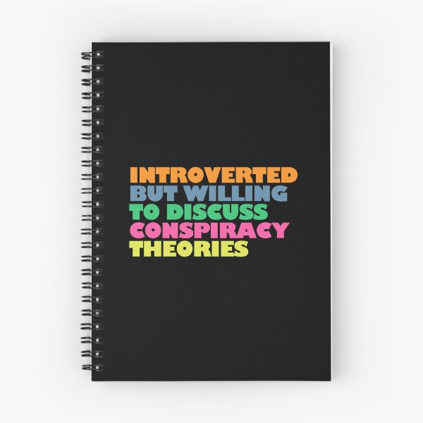 Item preview, Introverted but willing to discuss conspiracy theories designed and sold by Giovanni-c.