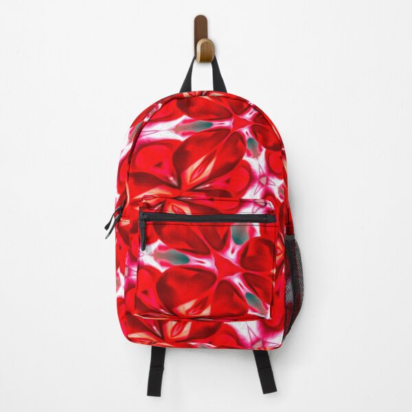 Item preview, Red Flower Plumeria Pattern designed and sold by Patternflower.