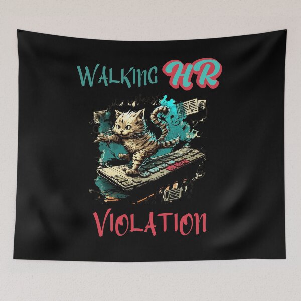 Item preview, Walking Hr Violation designed and sold by Cr4ftyCreations.