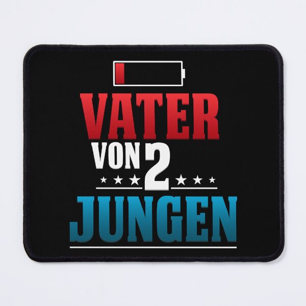 Item preview, Vater von 2 Jungen Vatertagsgeschenk Batterie designed and sold by StrongShirts.