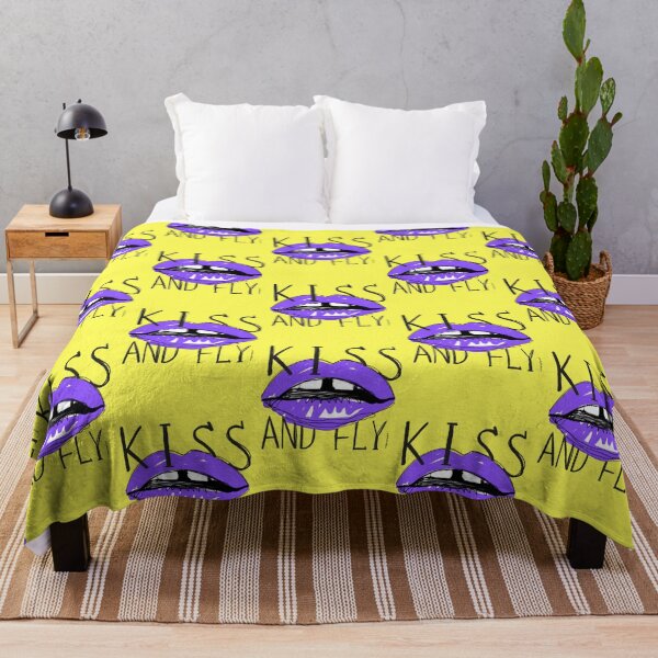 Item preview, KISS AND FLY / royal purple designed and sold by Itsdomd.