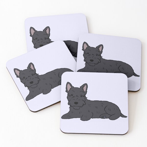 Item preview, Scottish terrier dog cute illustration  designed and sold by Yarafantasyart.