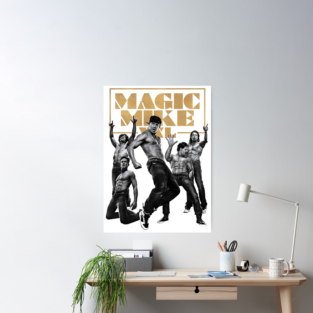 Magic mike movie/show poster wall art printed & shipped 