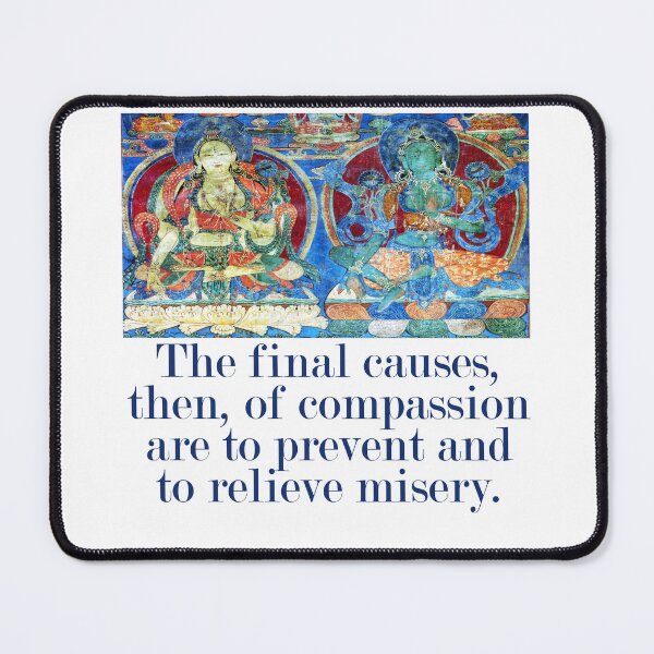 Item preview, The Final Causes Then Of Compassion - Compassion Quote  designed and sold by CrankyOldDude.