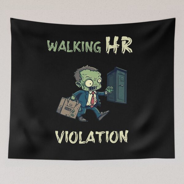 Aperçu de l'œuvre Violation du rythme cardiaque pendant la marche créée et vendue par Cr4ftyCreations.