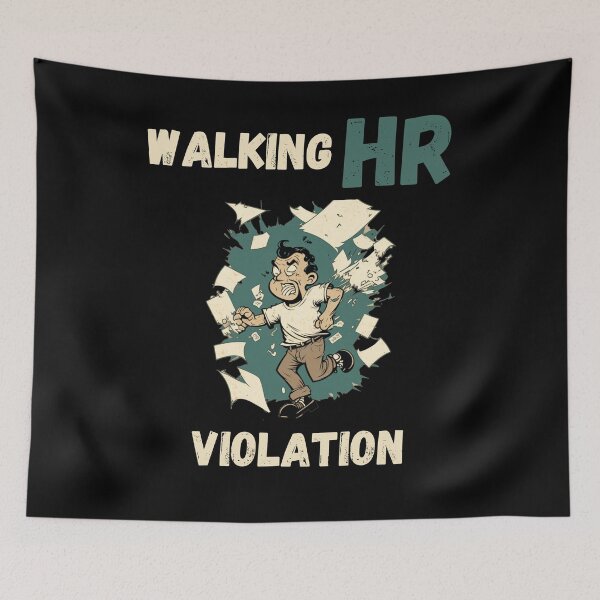 Item preview, Walking Hr Violation designed and sold by Cr4ftyCreations.
