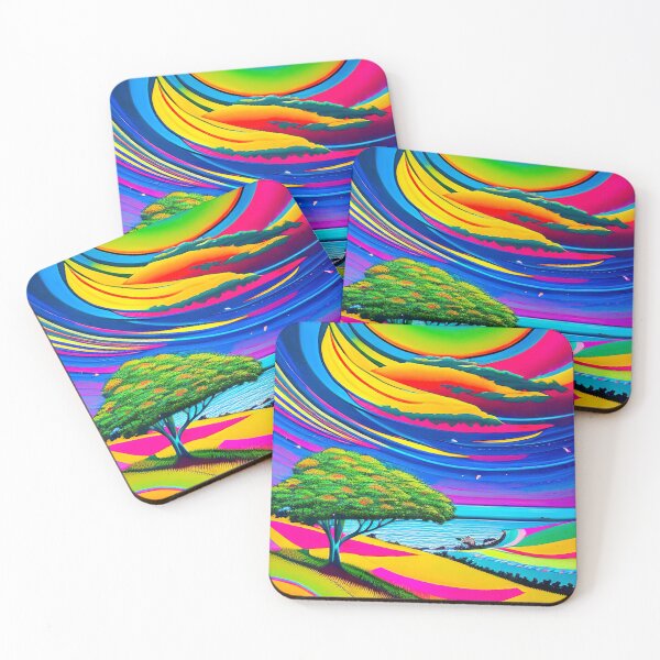 Item preview, Natural paradise in the rainbow light designed and sold by Kluckies.