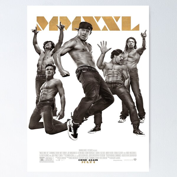 Magic mike movie/show poster wall art printed & shipped 