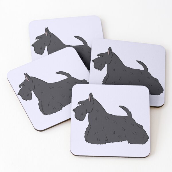Item preview, Scottish terrier dog cute illustration  designed and sold by Yarafantasyart.