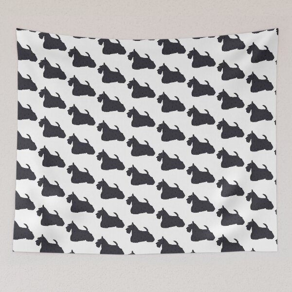 Item preview, Scottish terrier dog cute illustration  designed and sold by Yarafantasyart.