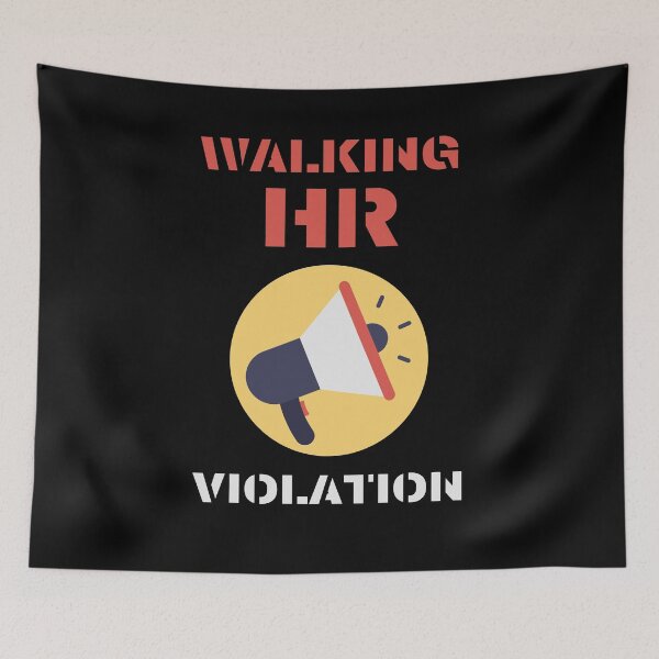 Item preview, Walking Hr Violation designed and sold by Cr4ftyCreations.