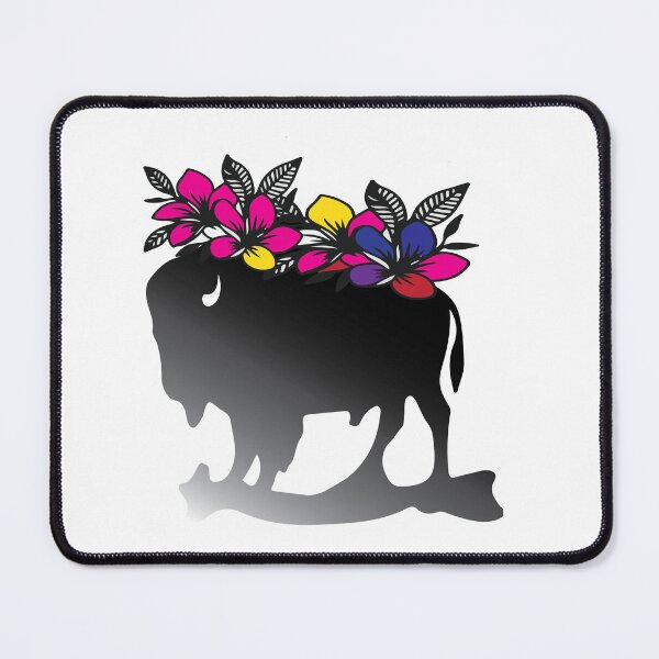 Artikelvorschau, Blumen-Bison entworfen und verkauft von samwash.