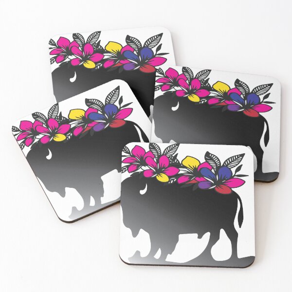 Item preview, Floral Bison designed and sold by samwash.