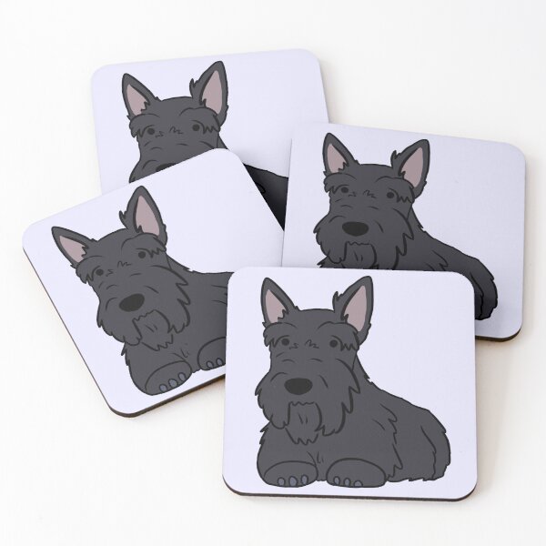 Item preview, Scottish terrier dog cute illustration  designed and sold by Yarafantasyart.