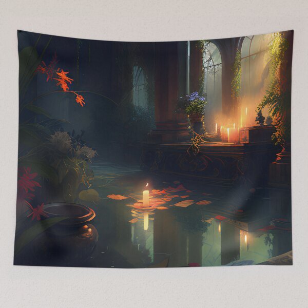 Item preview, Candlelit Hot Springs designed and sold by D3monic.