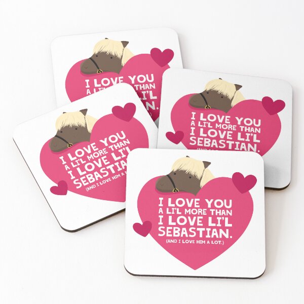 Item preview, Parks and Rec Li’l Sebastian Valentine designed and sold by cutermelon.