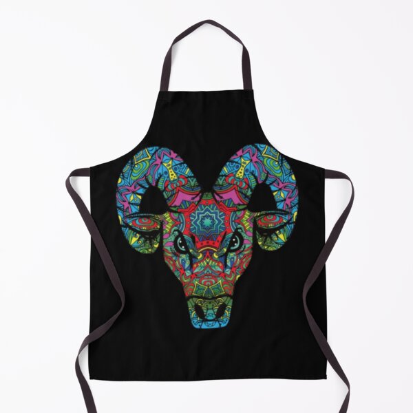 Item preview, Aries on black background designed and sold by Ahimsazen.