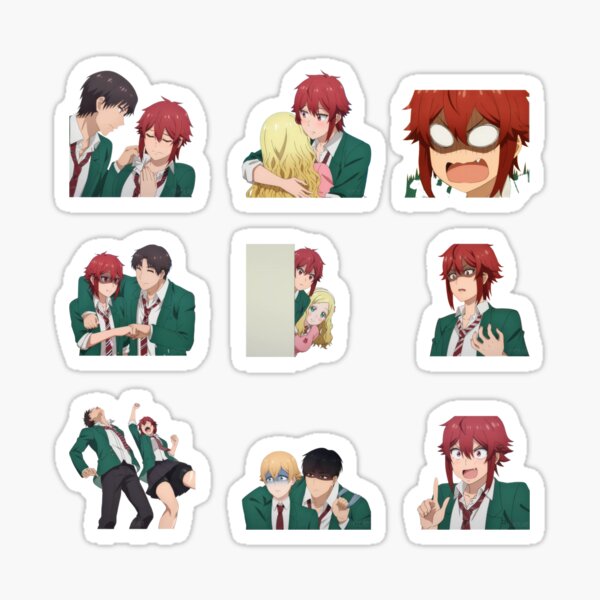 Tomo-chan Is a Girl or Tomo-chan wa Onnanoko Anime Charactcers in  Minimalist Vintage Merch Design Sticker for Sale by Animangapoi