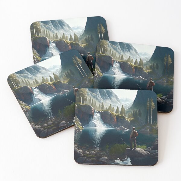 Item preview, Falls Fishing Frenzy designed and sold by D3monic.
