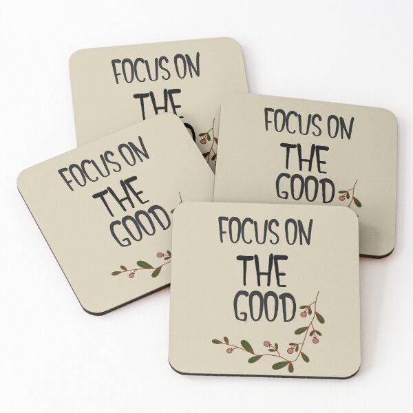 Item preview, Focus on the good, motivational quote, wise words, aesthetic word of wisdom designed and sold by MarJul.