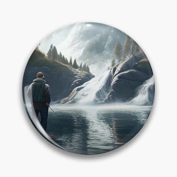 Item preview, Fishing in the Falls designed and sold by D3monic.